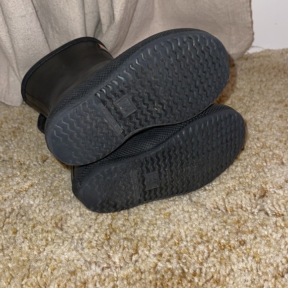 Kids Hunter Boots Matte Black UK 4, US 5. - Picture 5 of 5